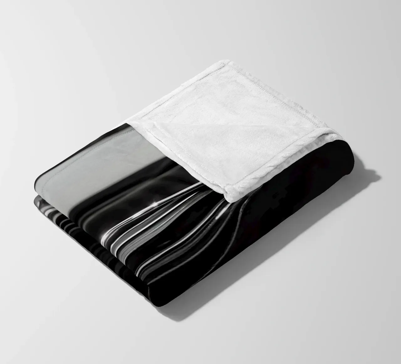 Monochromer Oldtimer Fleecedecke von CAR EDITION