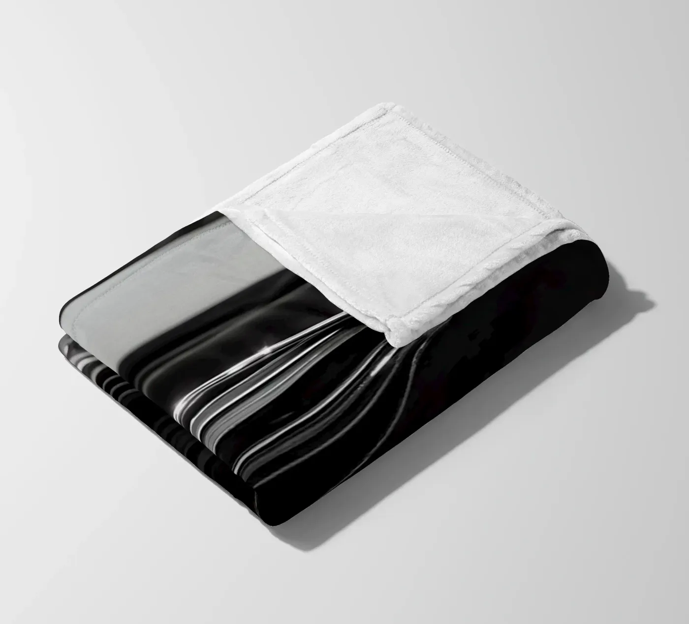 Monochrome Classic Car Fleecedecke von CAR EDITION