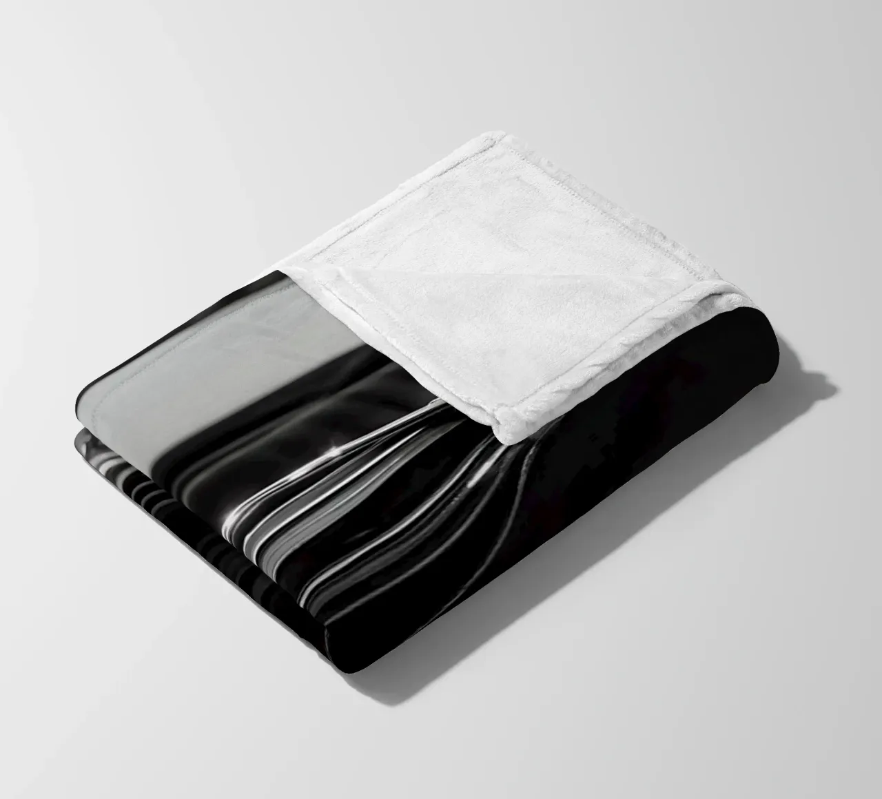 Monochromer Oldtimer Fleecedecke von CAR EDITION