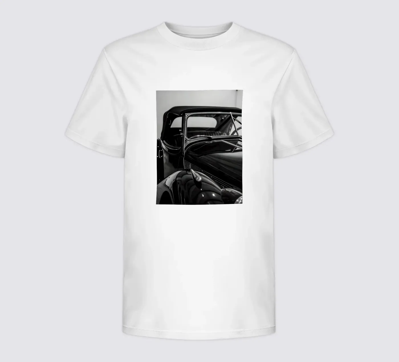 Auto d'epoca monocromatica t-shirt bambini da CAR EDITION