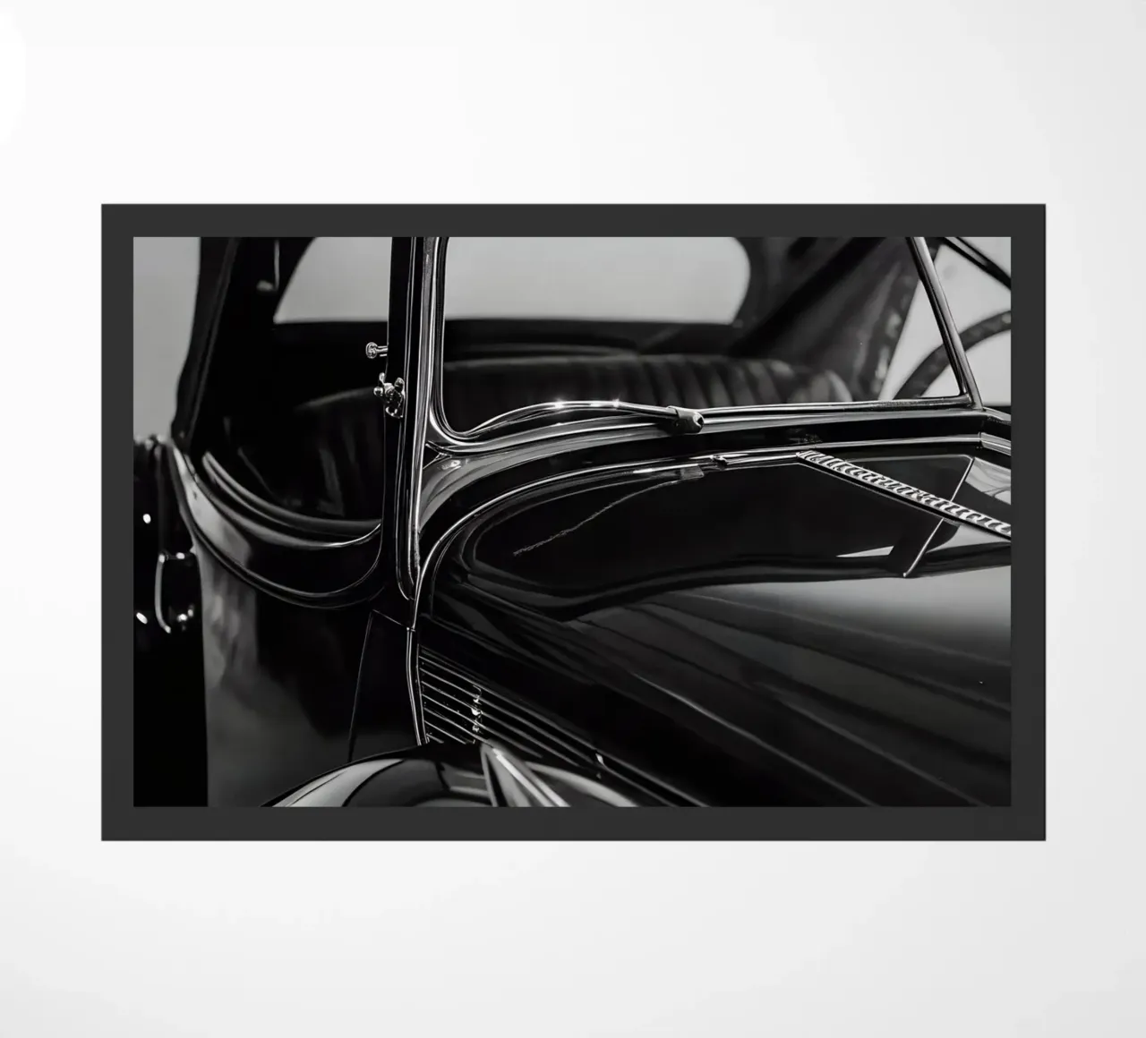 Auto d'epoca monocromatica zerbino da CAR EDITION