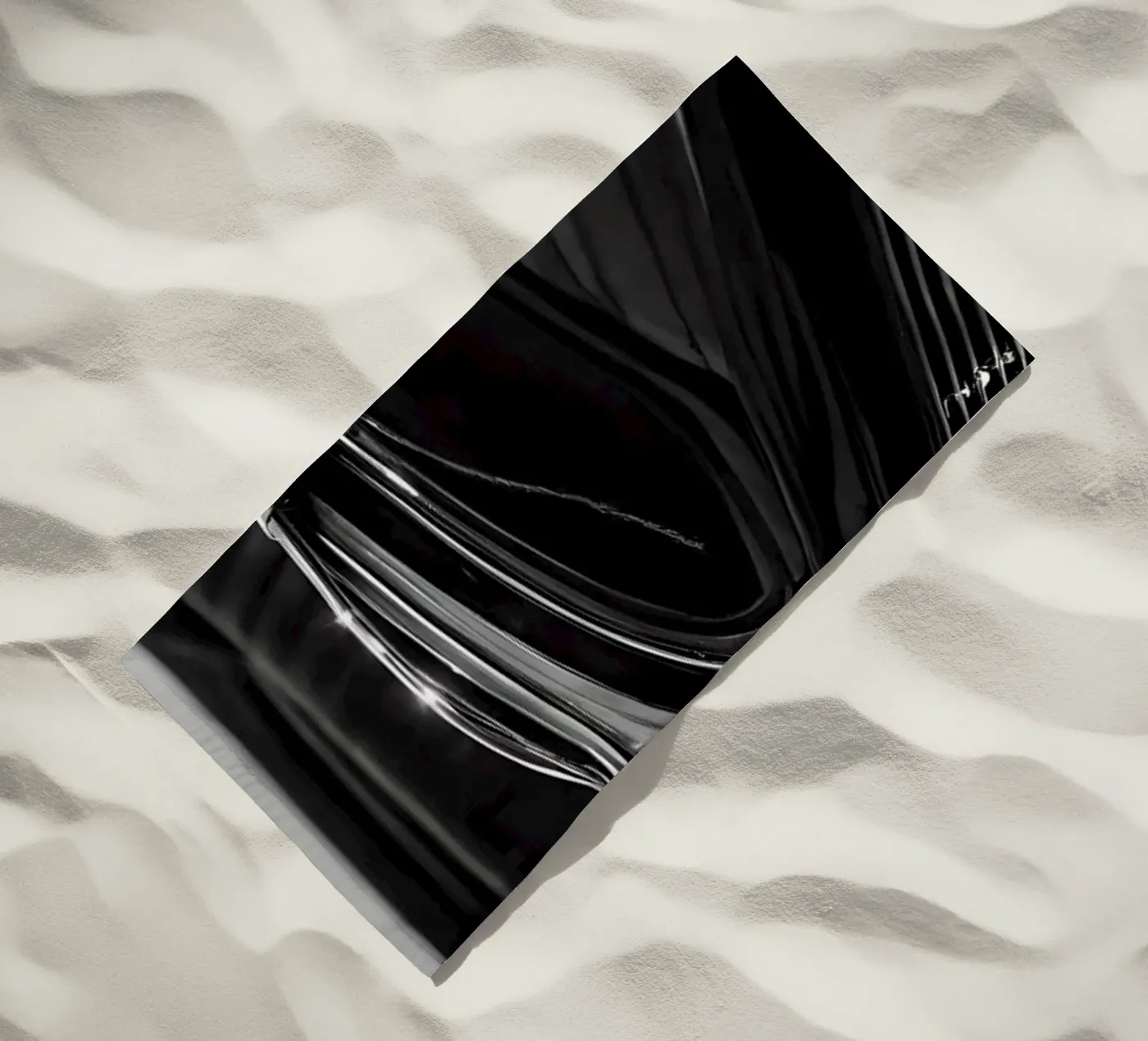 Auto d'epoca monocromatica telo mare da CAR EDITION