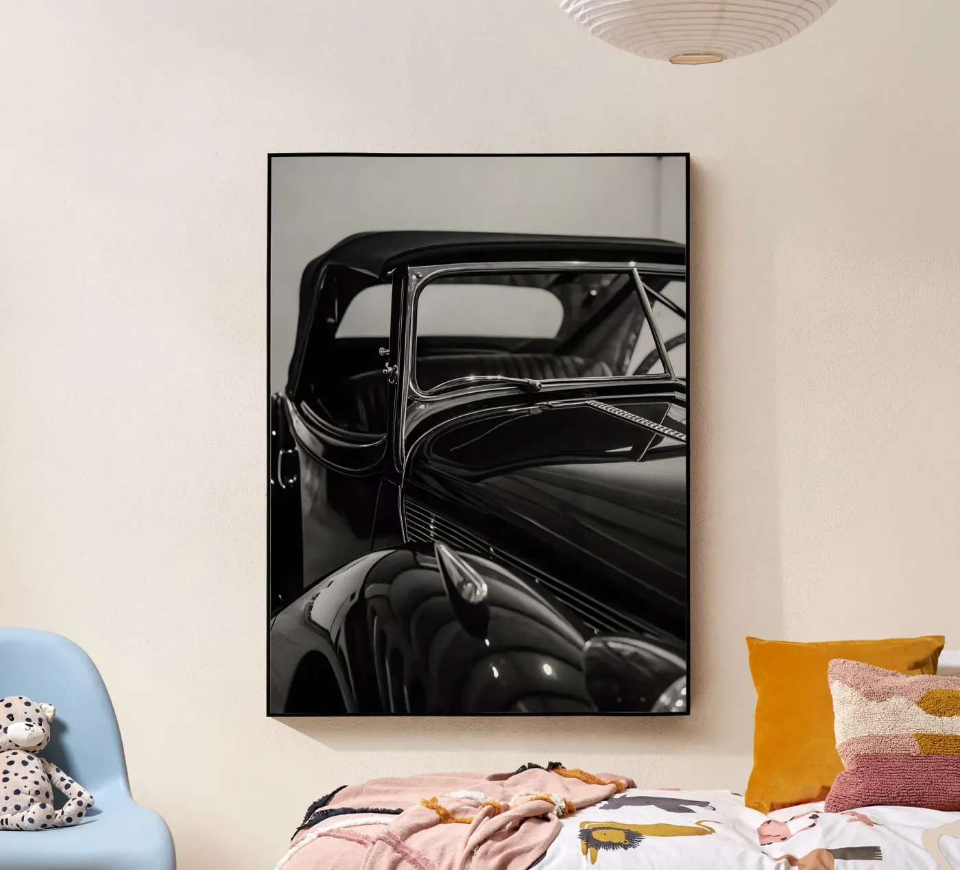Monochrome Classic Car acrylic glass by CAR EDITION