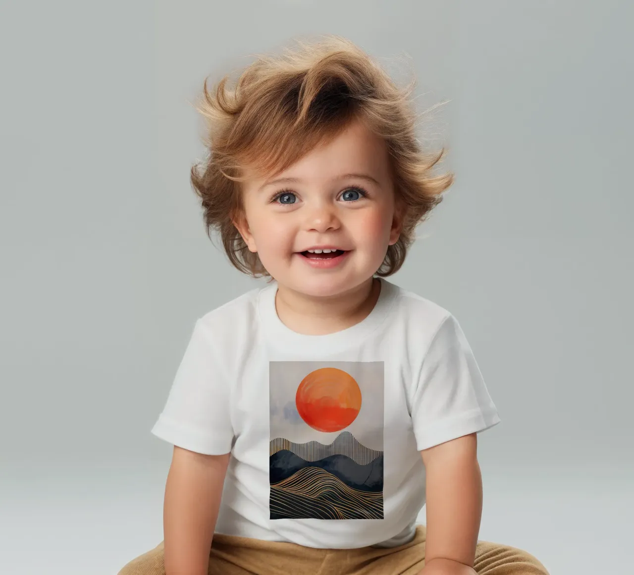 Tangerine Tide Baby T-Shirt von James M Coyle