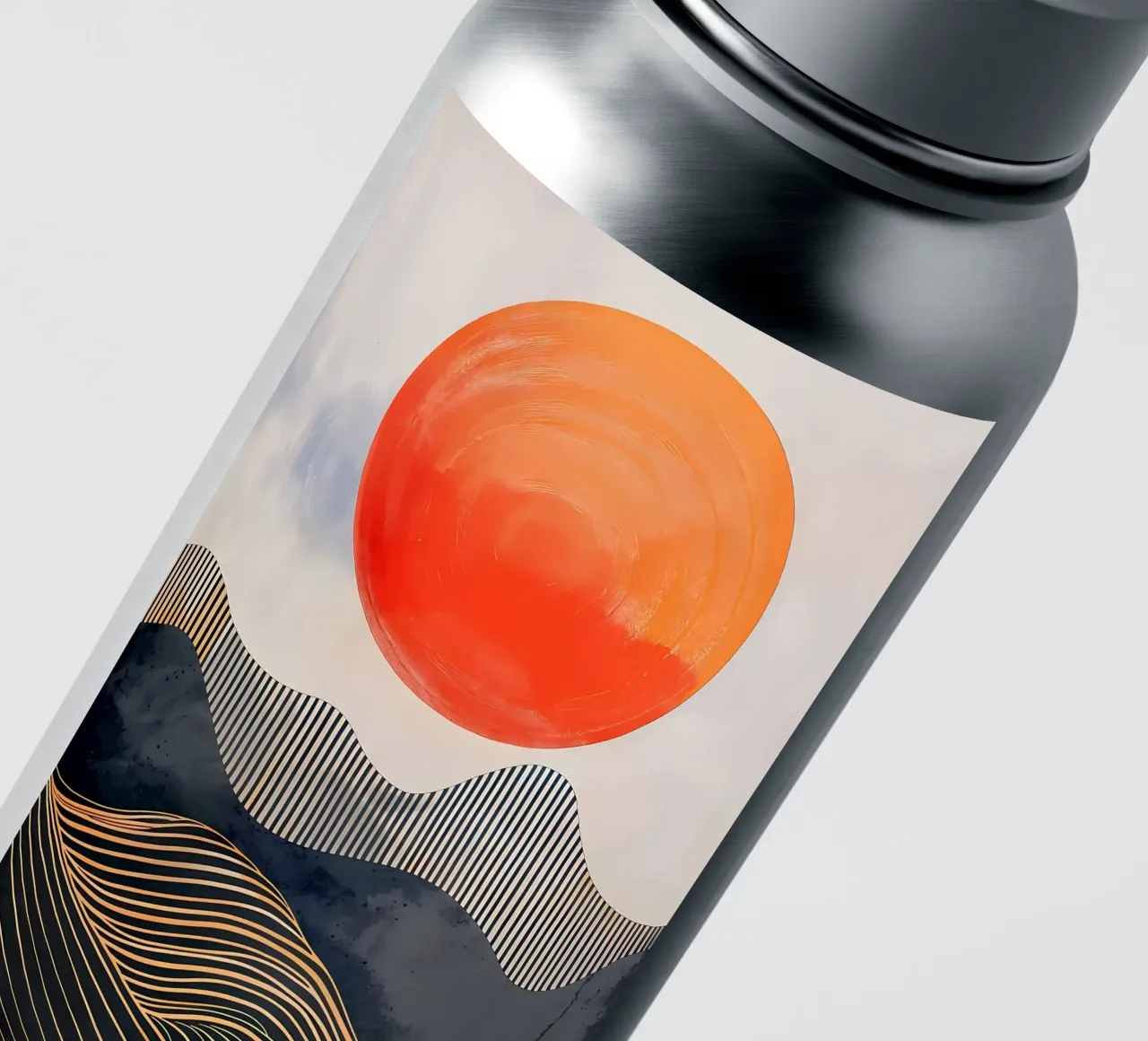 Tangerine Tide sticker by James M Coyle