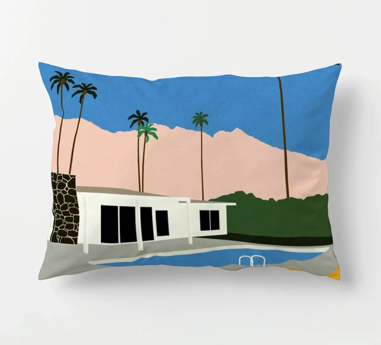 Palm Springs Bungalow cuscino da Rosi Feist