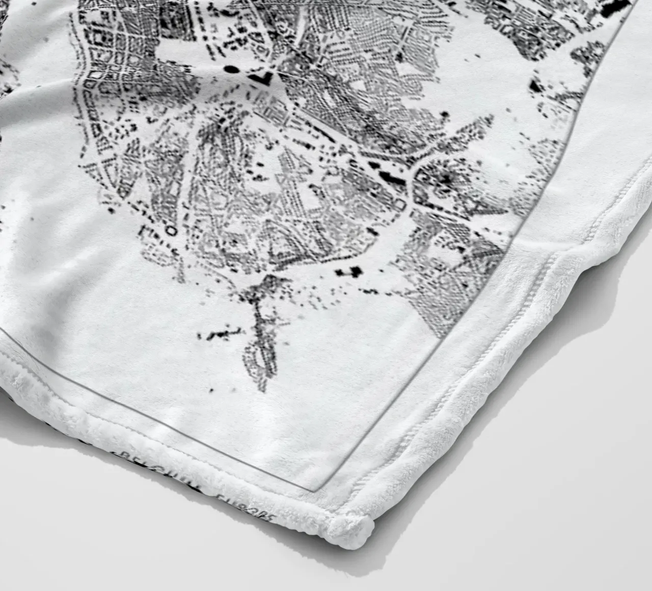 Brussels fleecedeken van The Cartography Collection