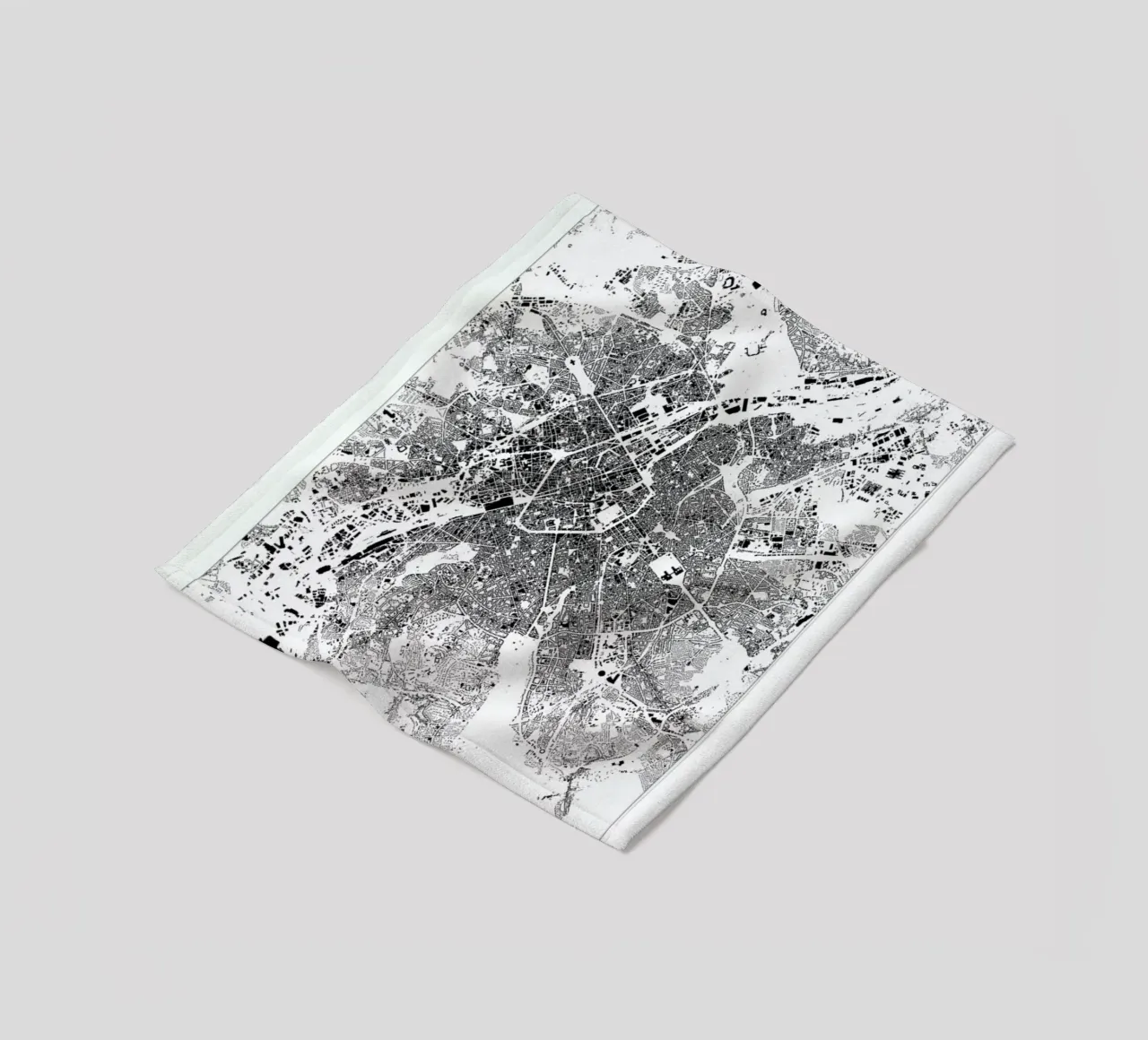 Brussels fleecedeken van The Cartography Collection