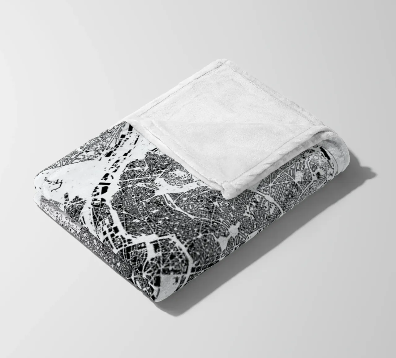 Brussels fleecedeken van The Cartography Collection