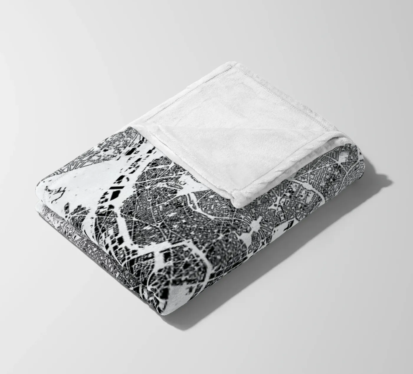 Brussels Fleecedecke von The Cartography Collection