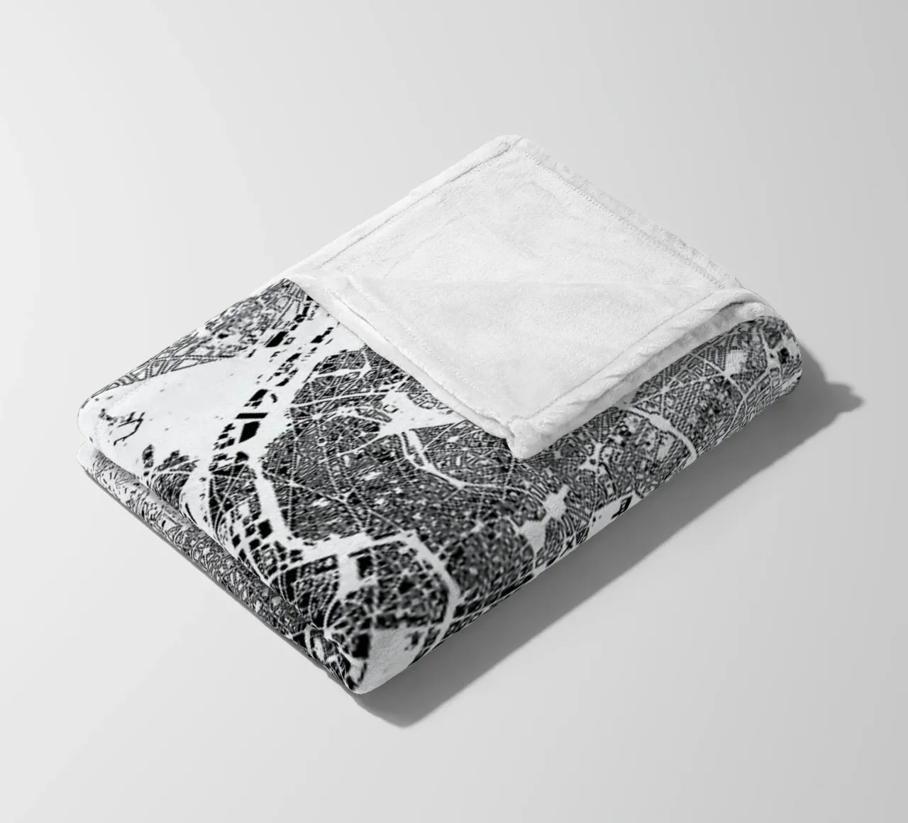 Brussels fleecedeken van The Cartography Collection