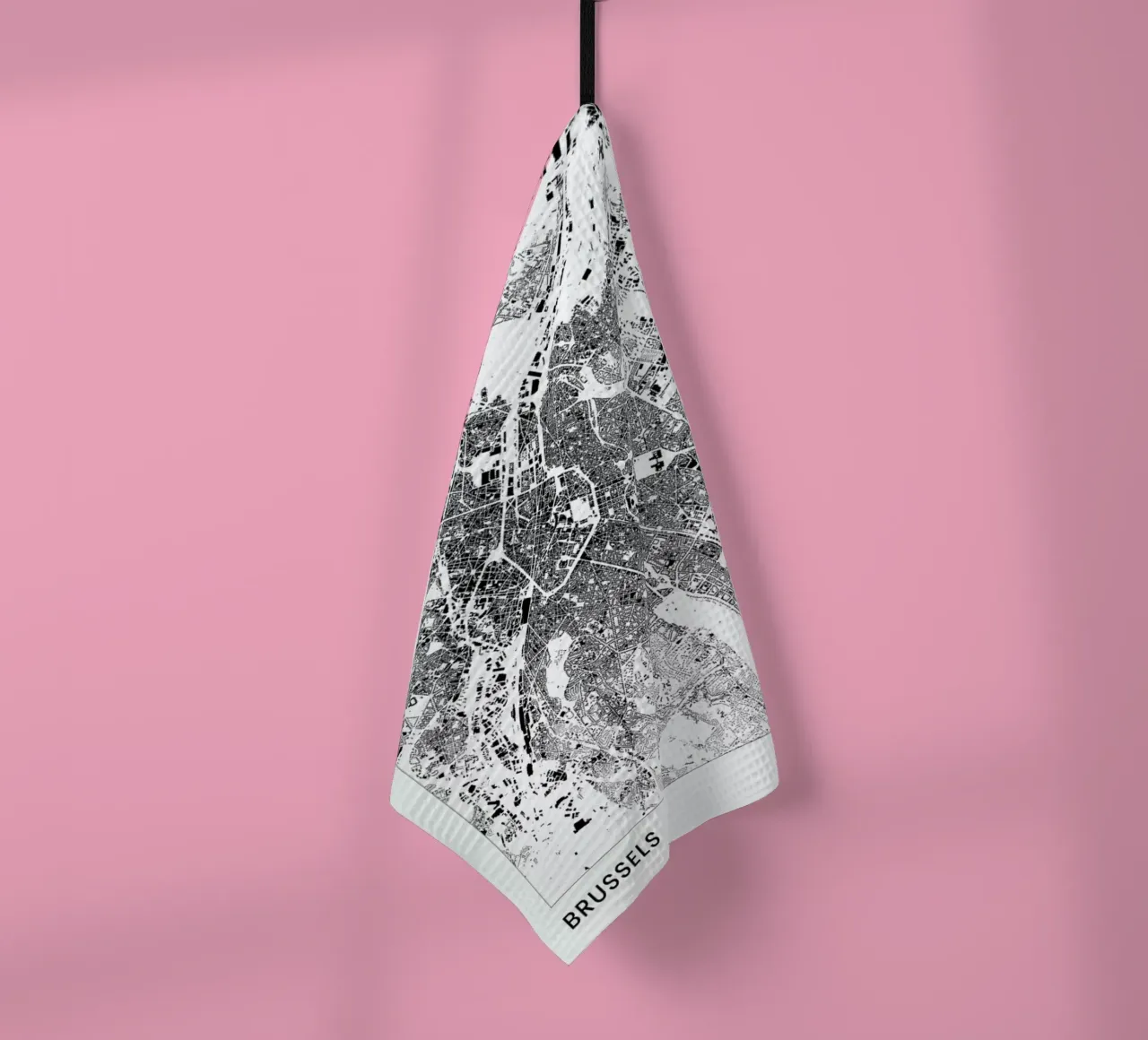 Brussels tea towel by The Cartography Collection
