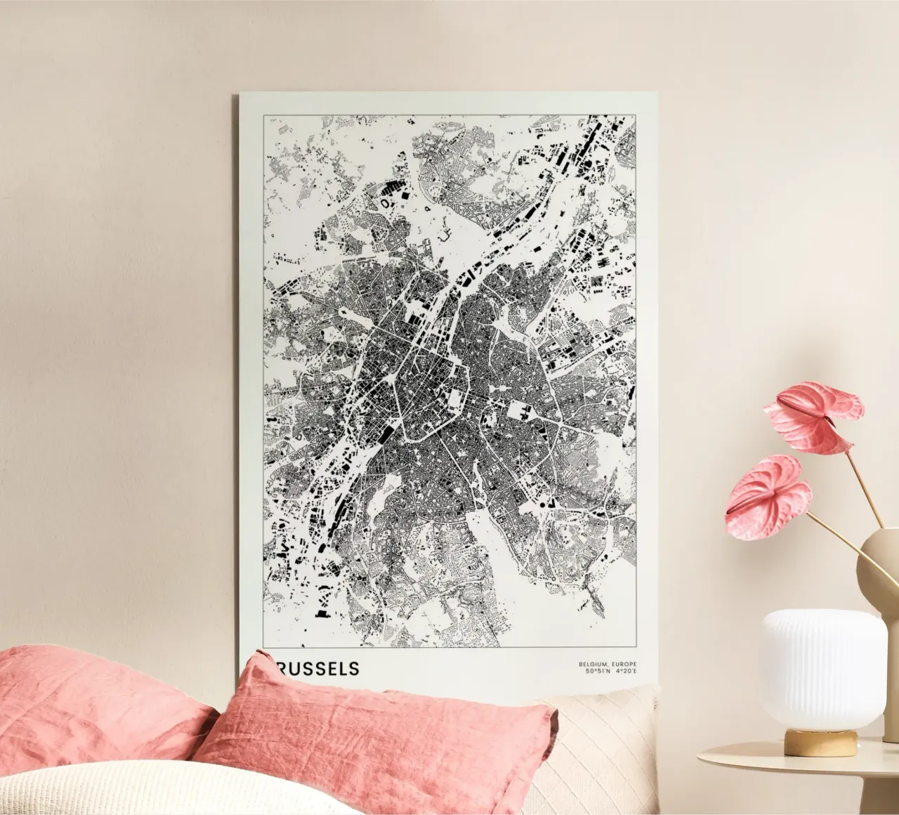 Brussels pannello forex da The Cartography Collection
