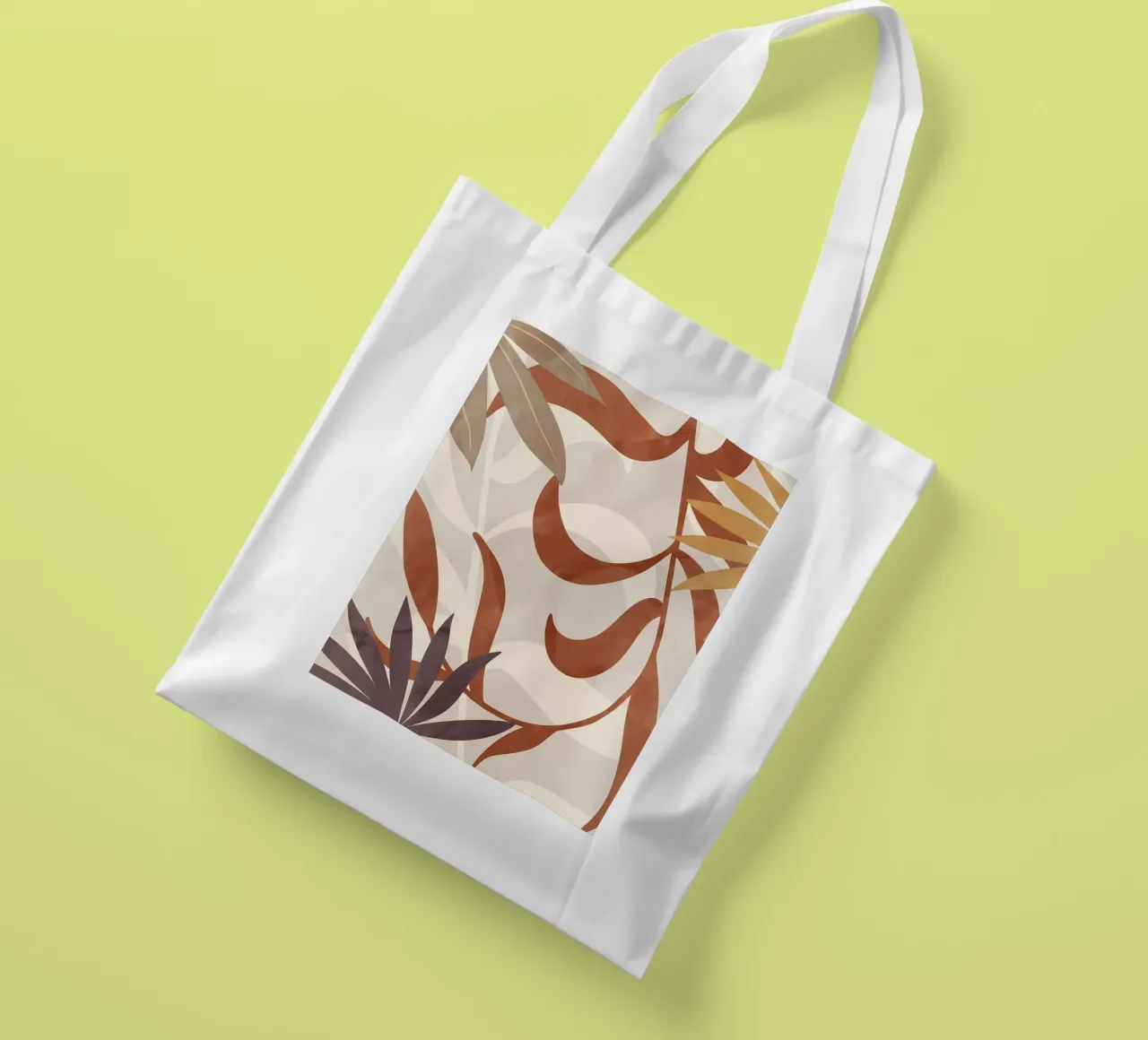 FLOREALE BOTANICO TROPICALE37B borsa in juta da Rebecca Clark Wyrick
