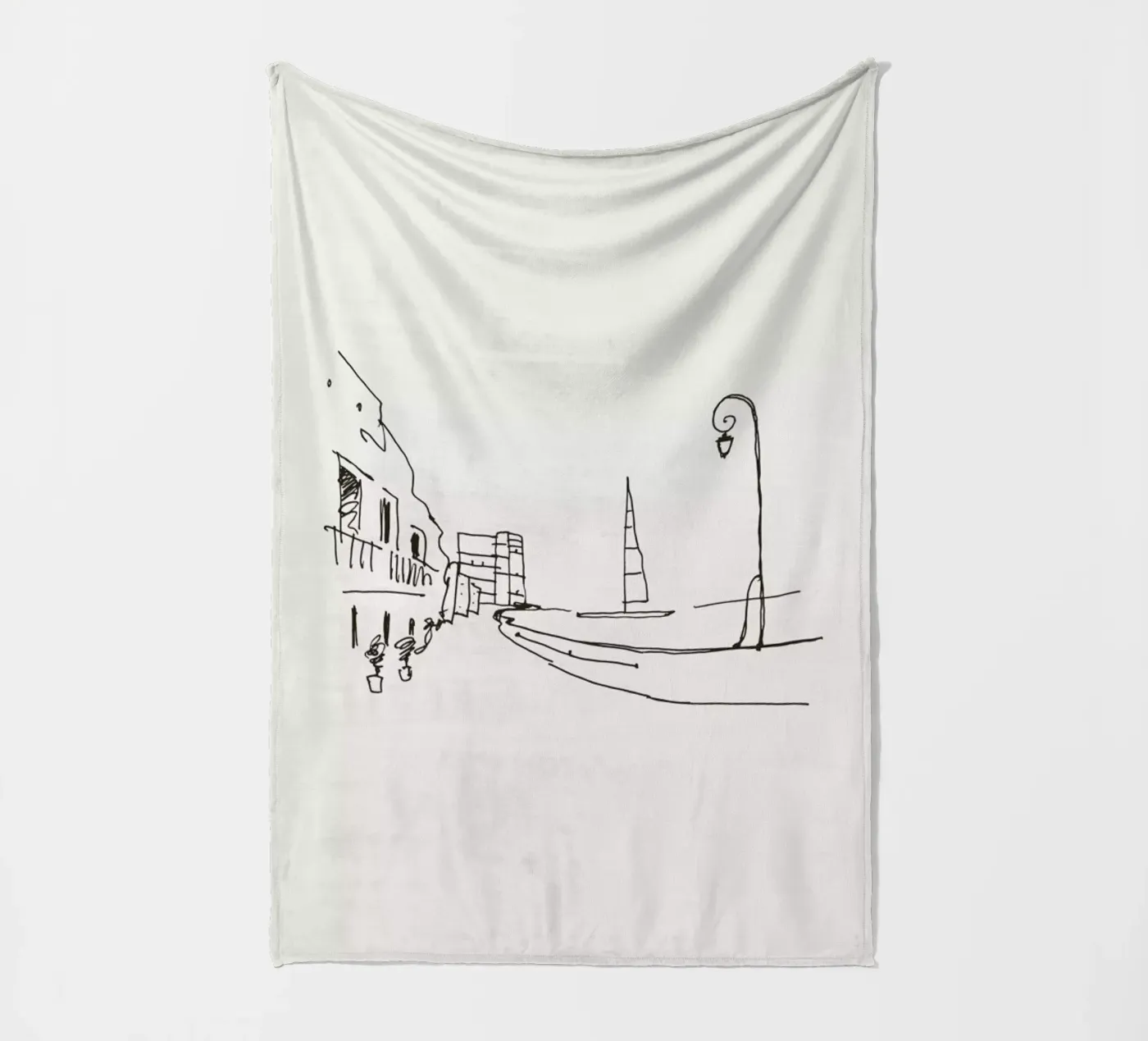 Monaco fleece blanket by Flora & Fauna