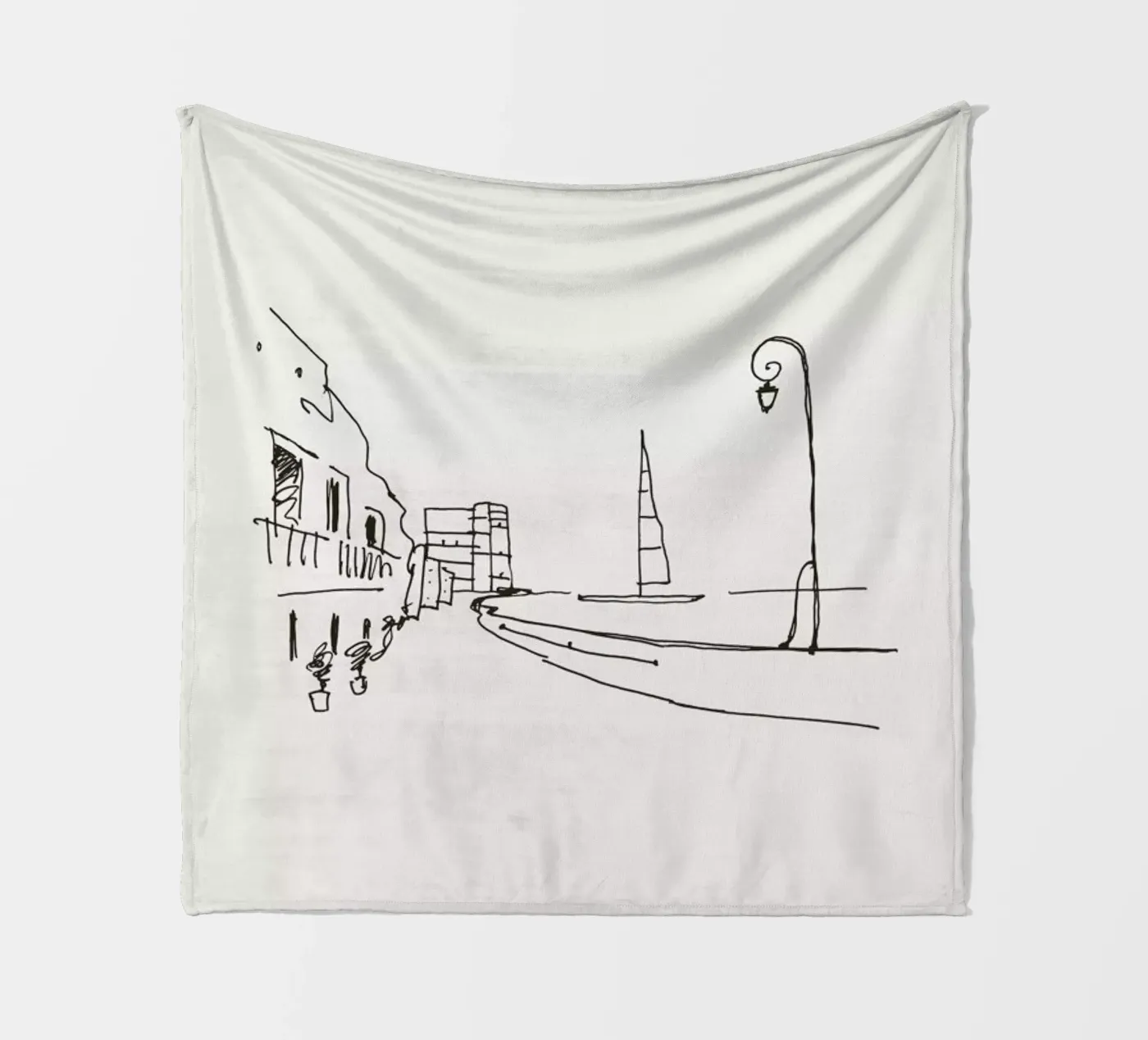 Monaco fleece blanket by Flora & Fauna