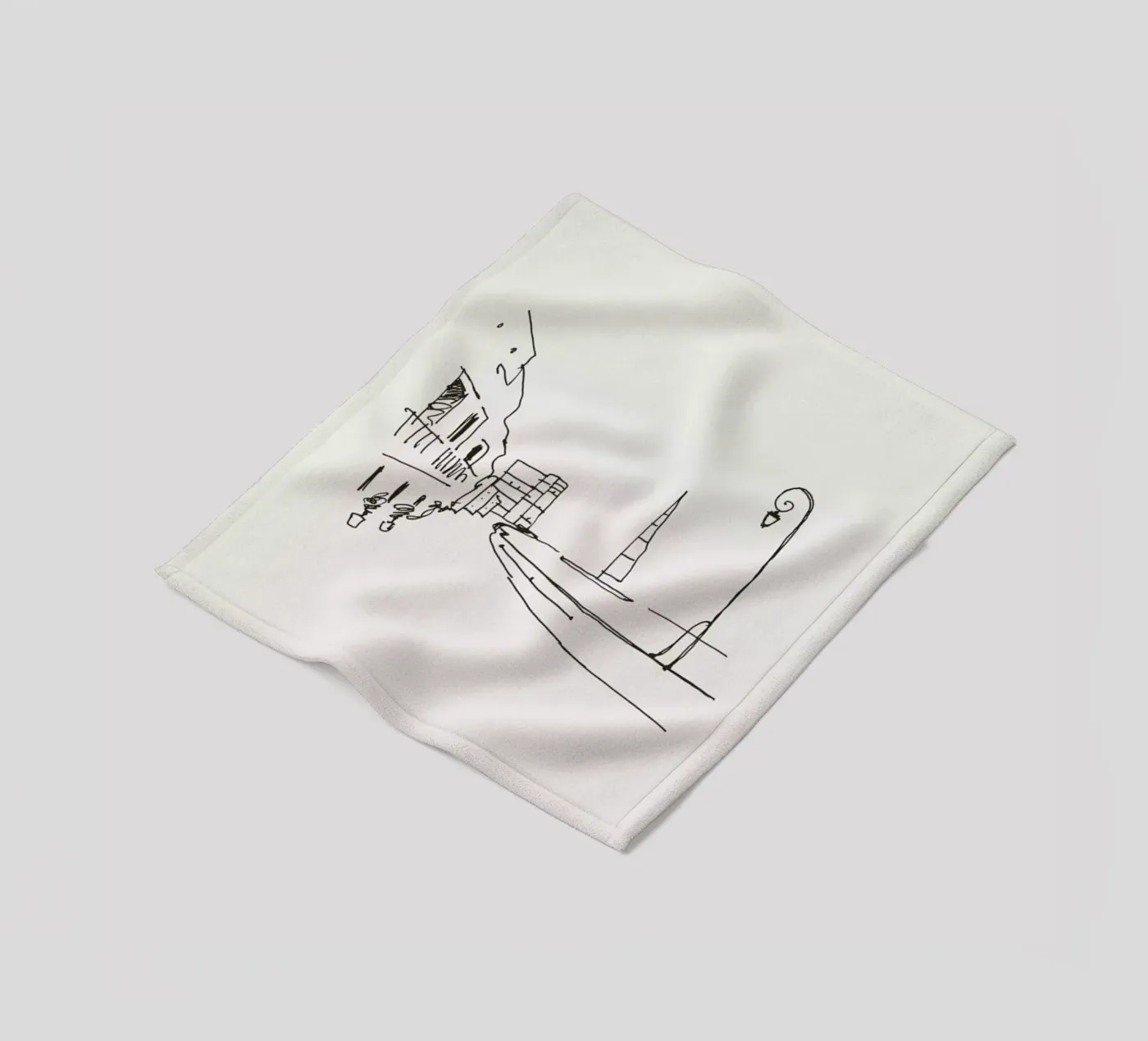 Monaco fleece blanket by Flora & Fauna