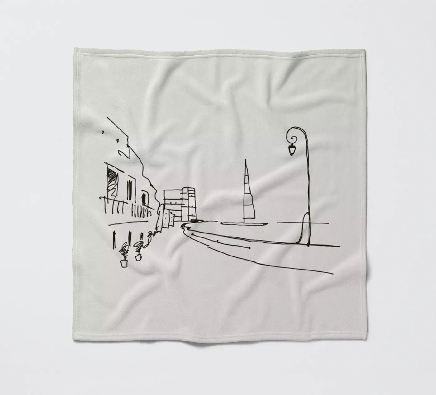 Monaco fleece blanket by Flora & Fauna