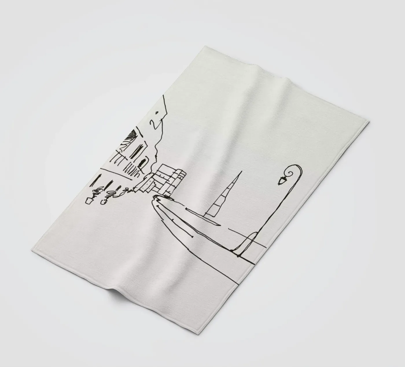 Monaco fleece blanket by Flora & Fauna