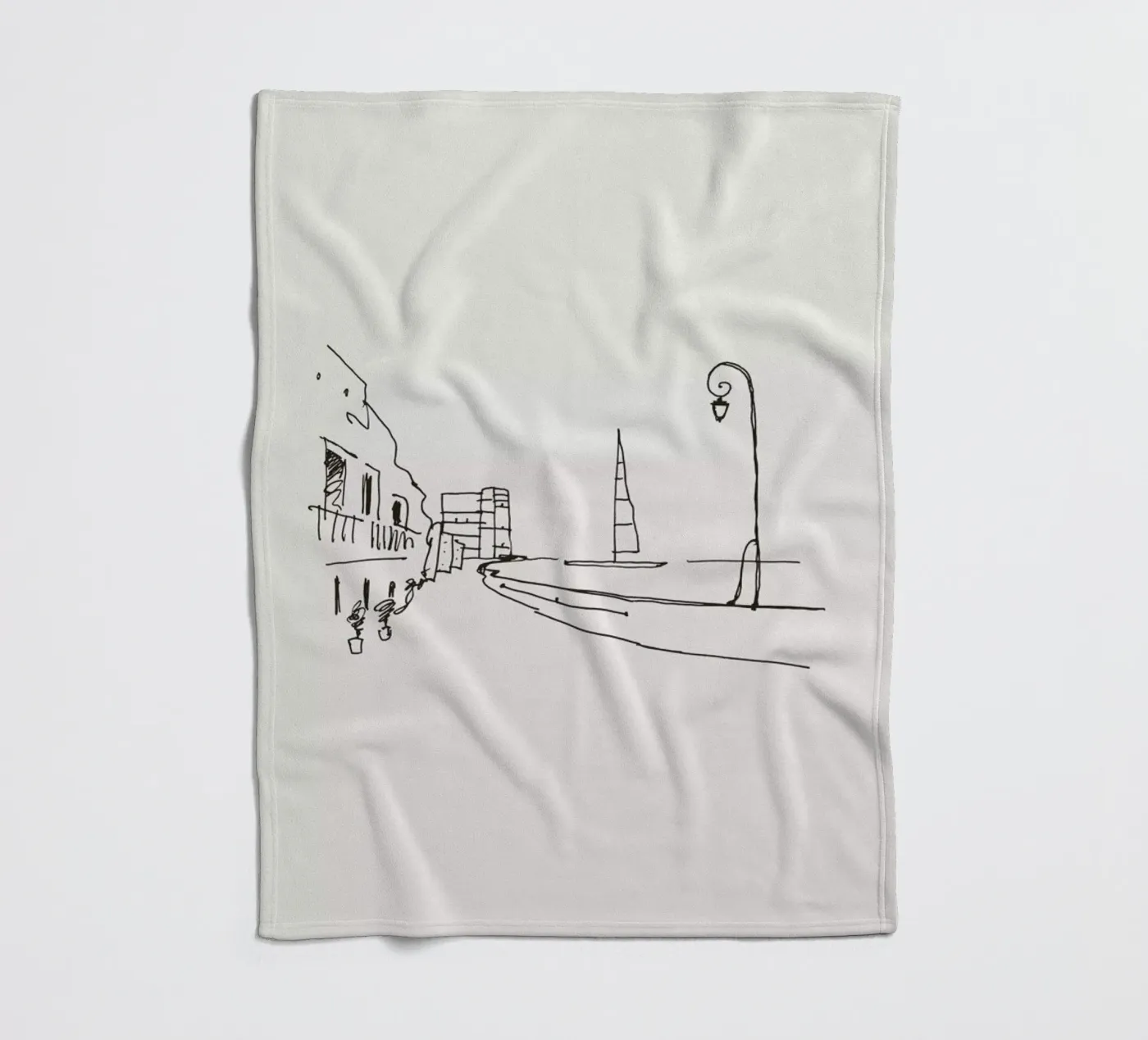 Monaco fleece blanket by Flora & Fauna