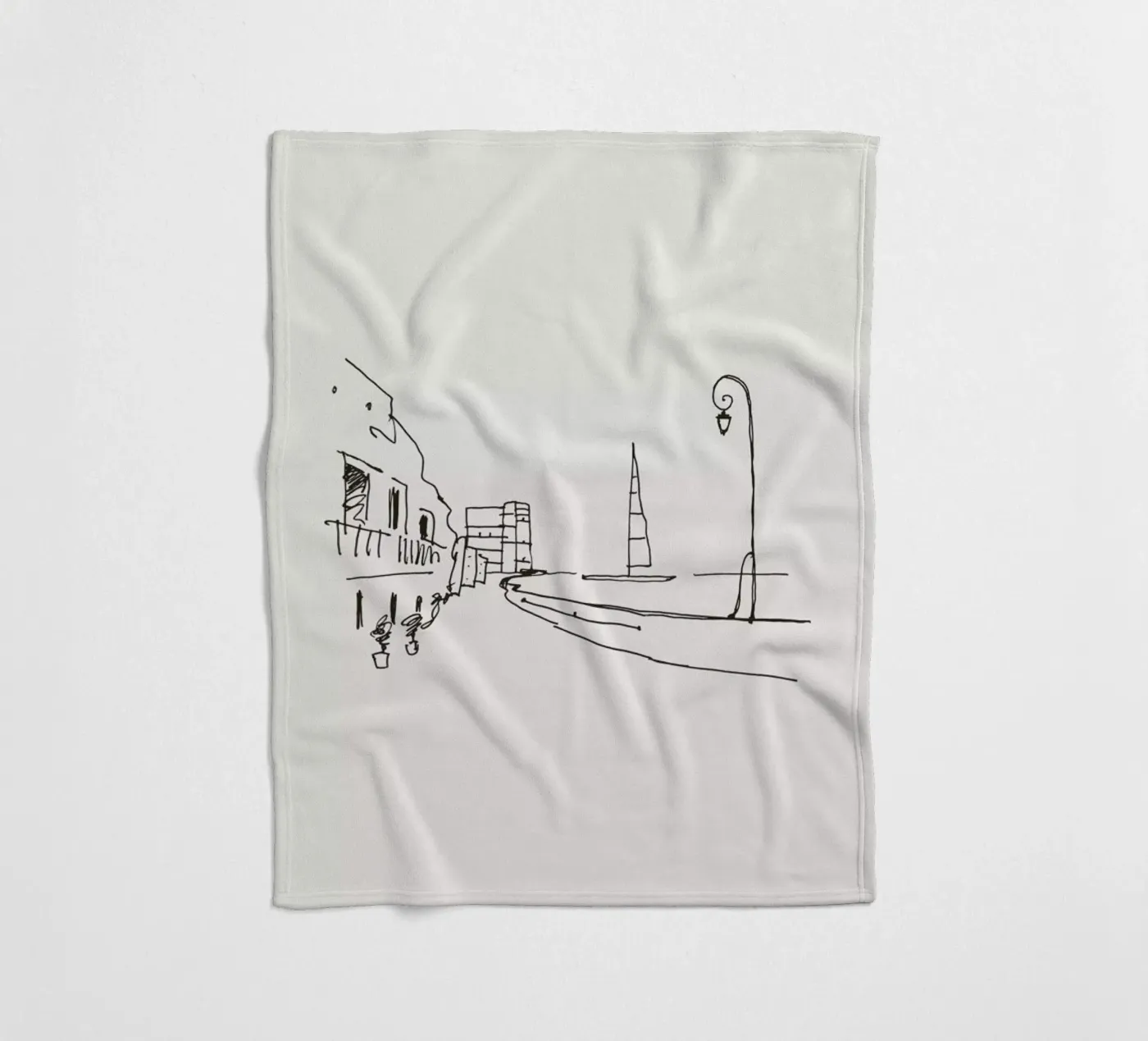 Monaco fleece blanket by Flora & Fauna