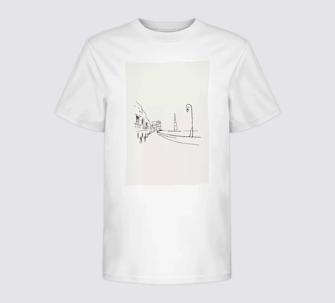 Monaco t-shirt bambini da Flora & Fauna