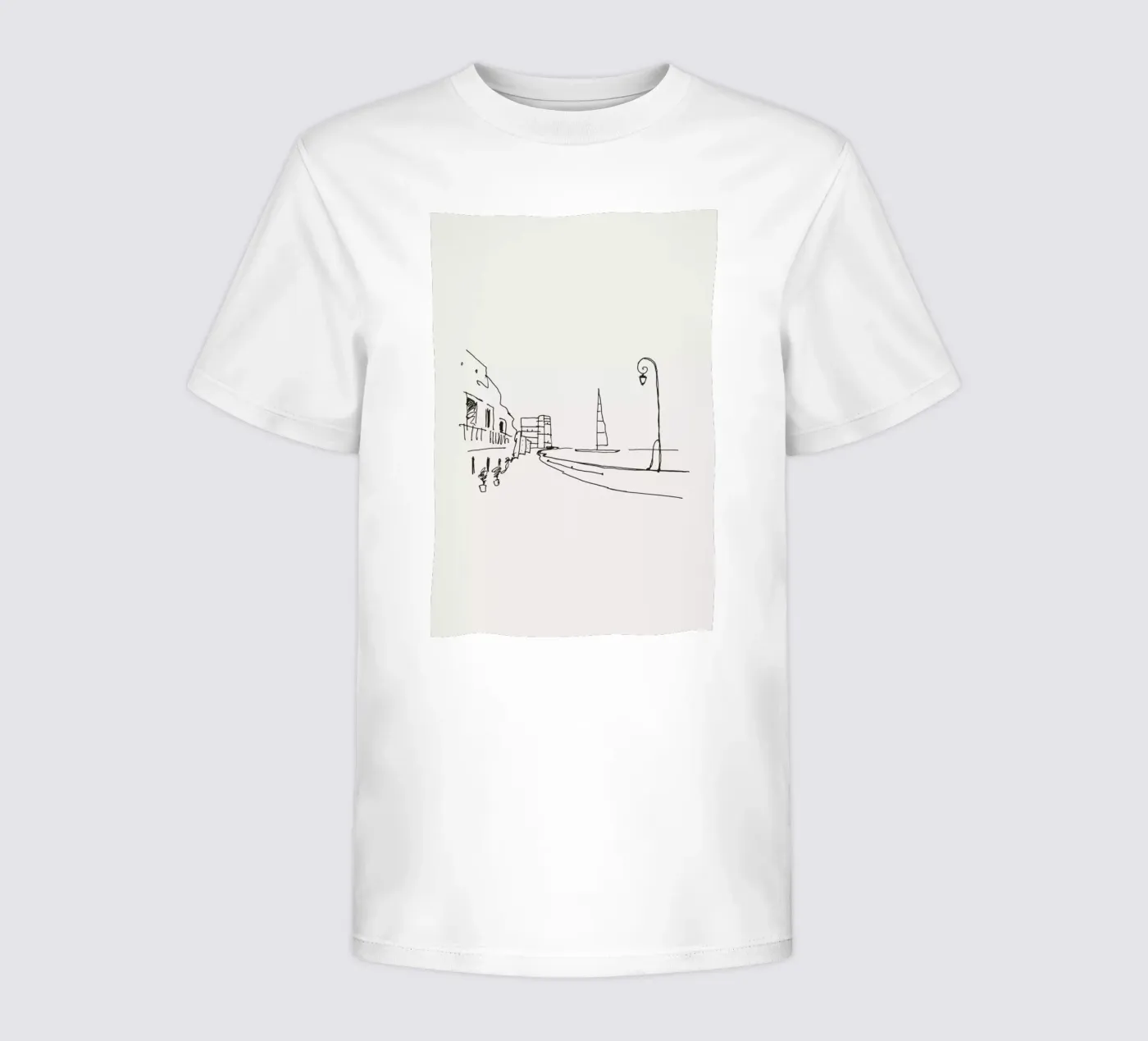 Monaco t-shirt bambini da Flora & Fauna