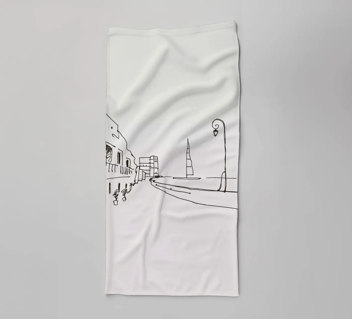 Monaco badhanddoek van Flora & Fauna