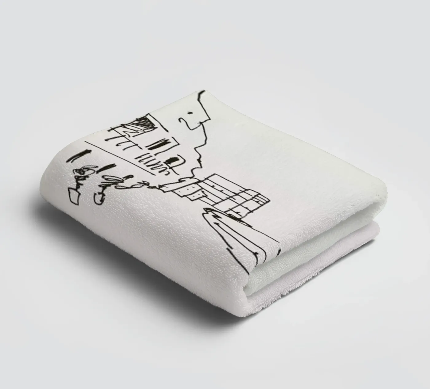 Monaco badhanddoek van Flora & Fauna