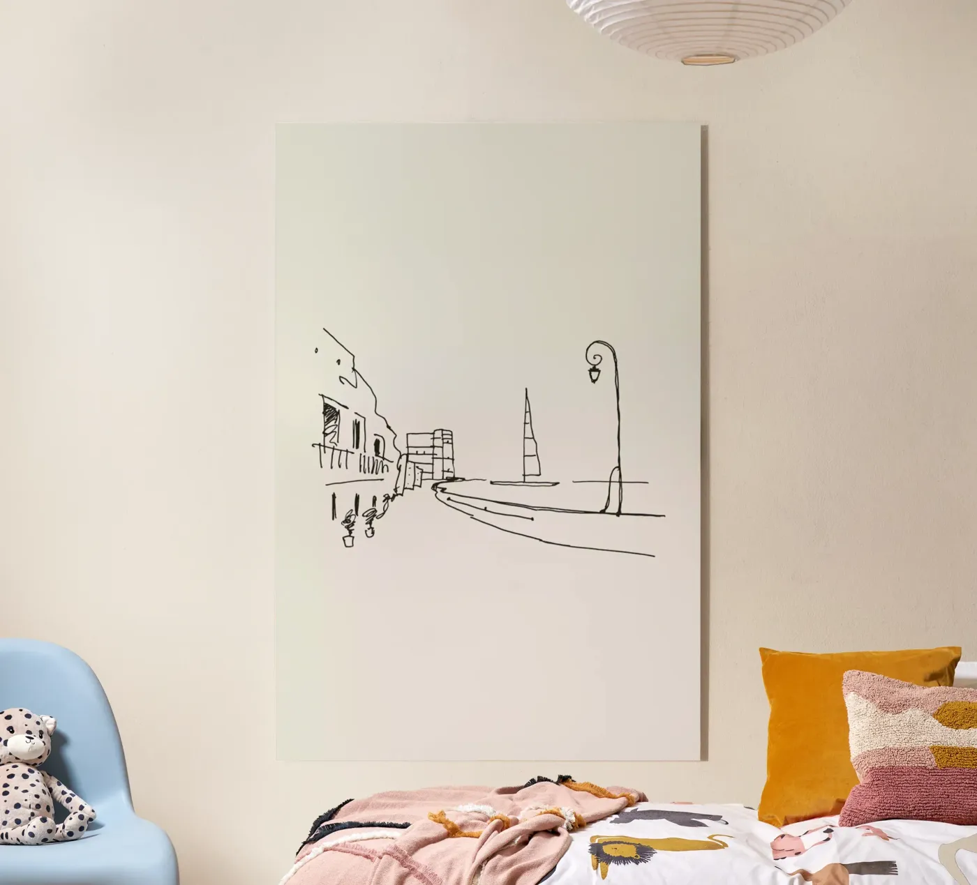 Monaco Acryl-Glas von Flora & Fauna