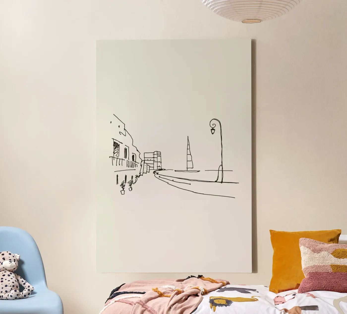 Monaco canvas van Flora & Fauna