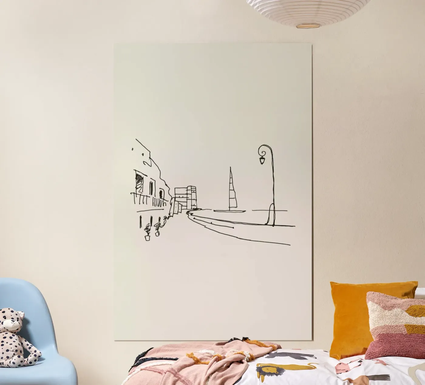 Monaco Poster von Flora & Fauna