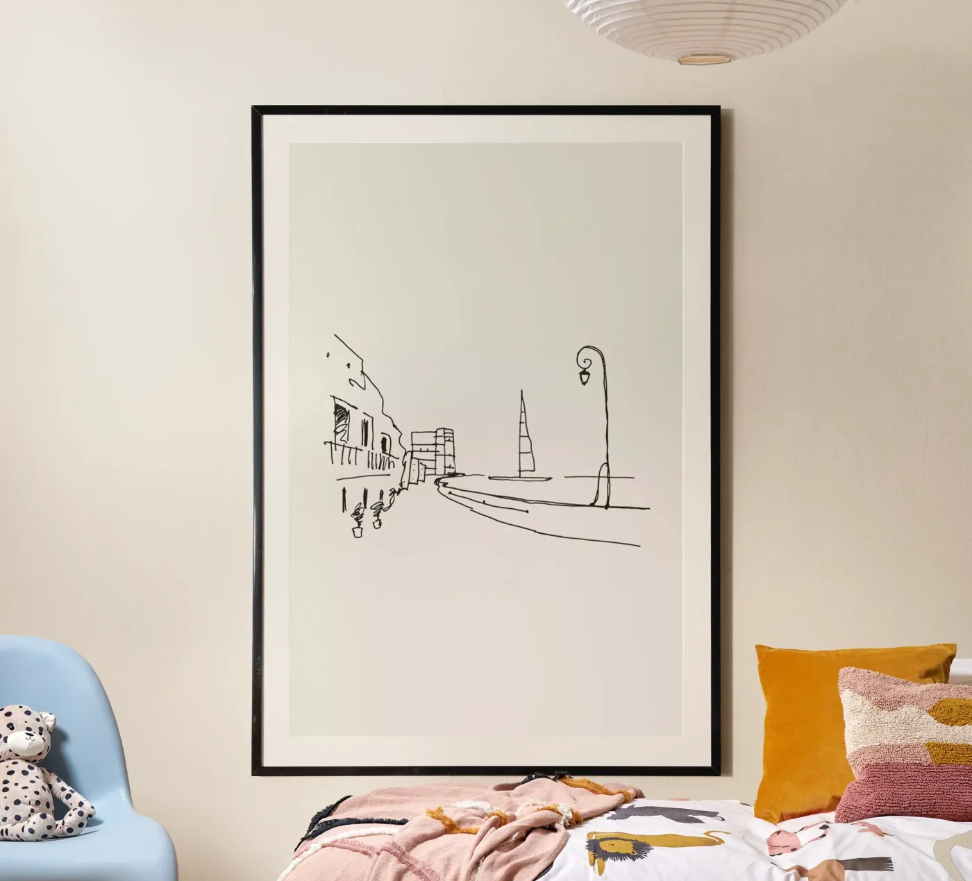 Monaco Poster von Flora & Fauna