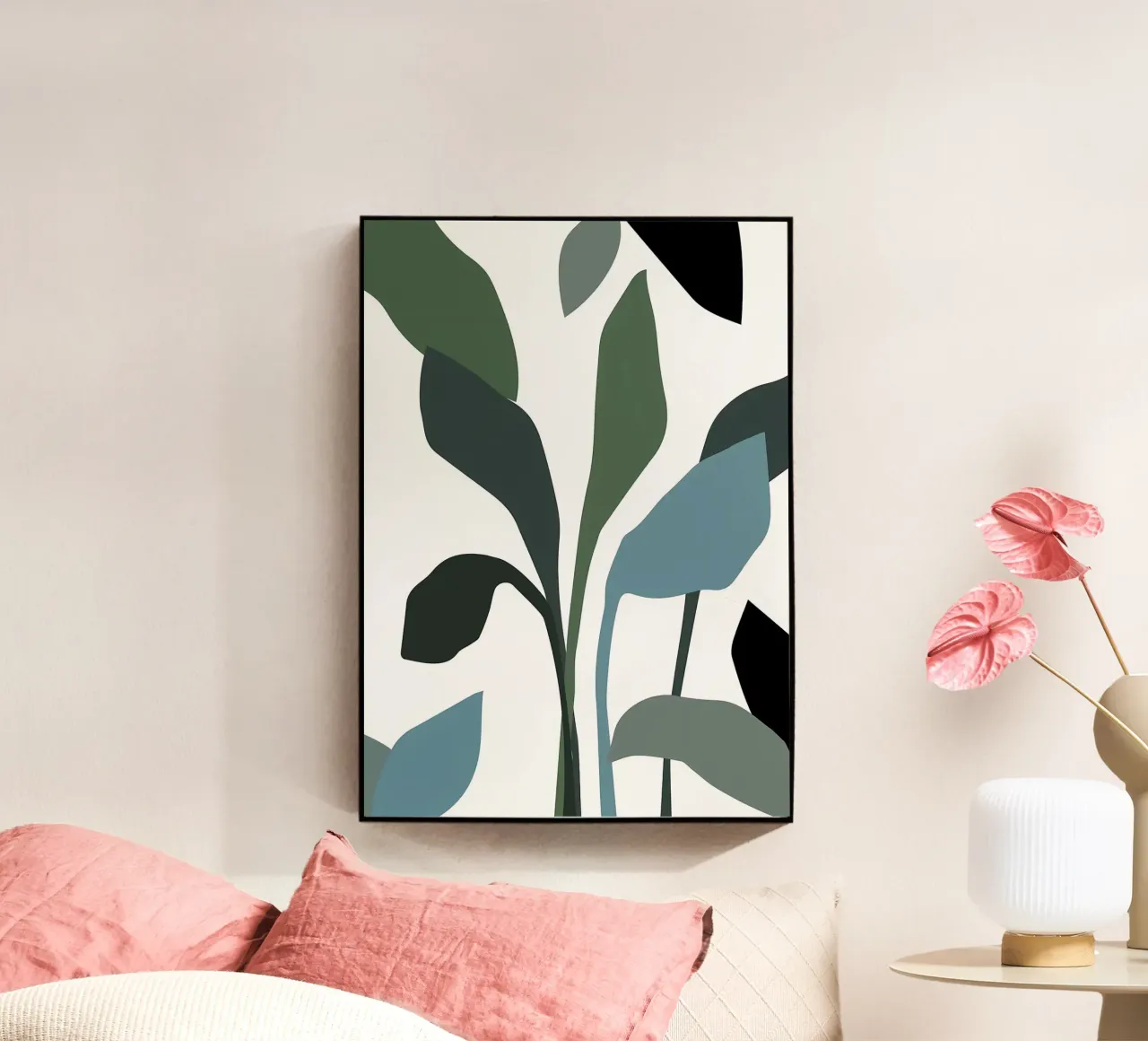 summer leaf acrylic glass by Rebecca Clark Wyrick