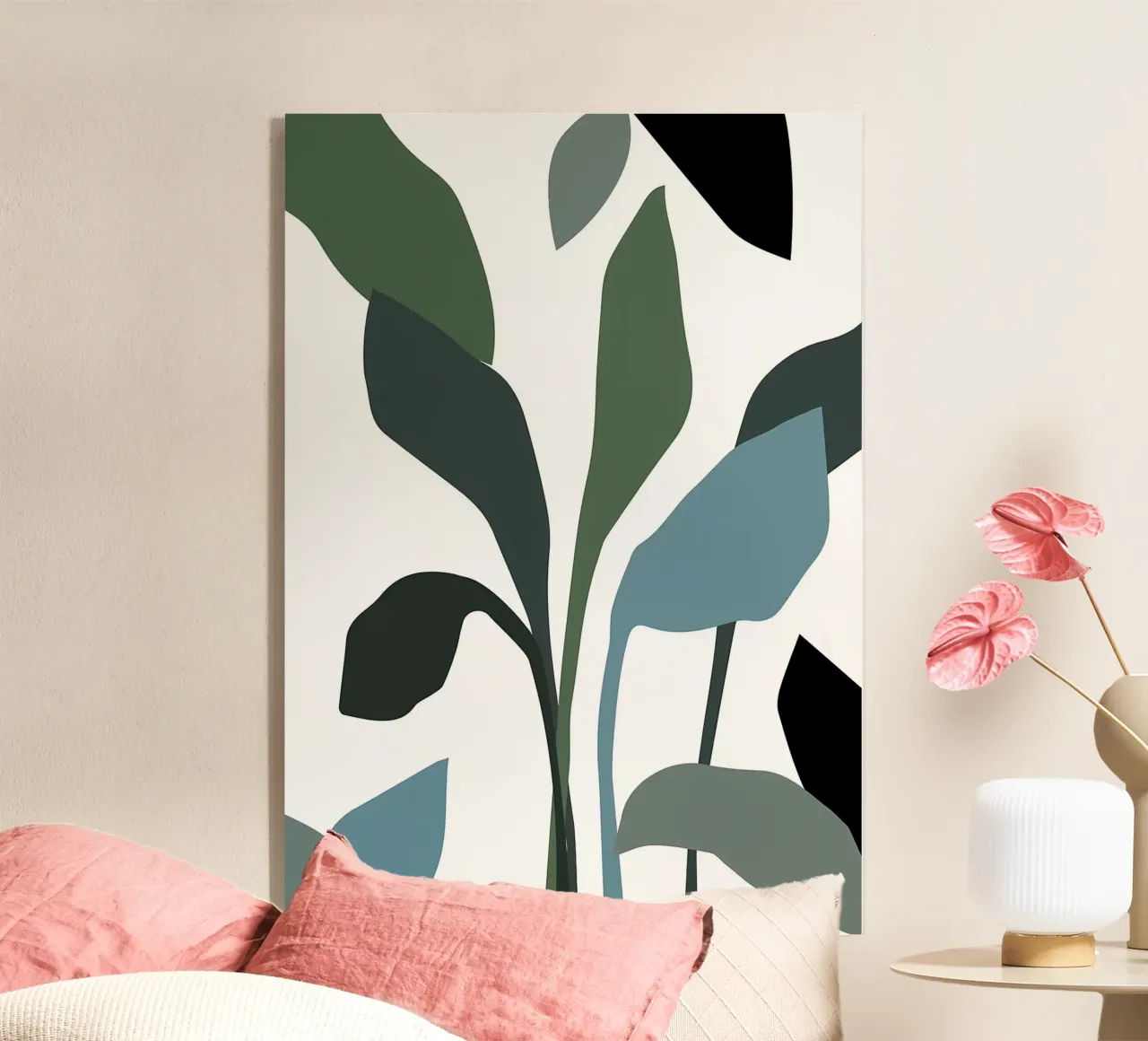 summer leaf acrylic glass by Rebecca Clark Wyrick