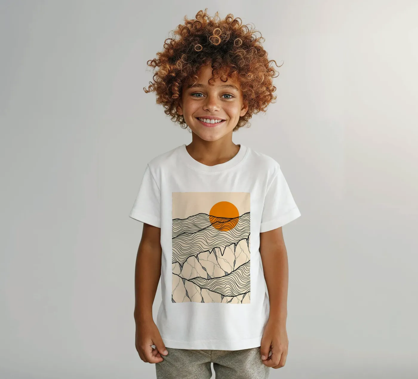 Forma della foresta t-shirt bambini da James M Coyle