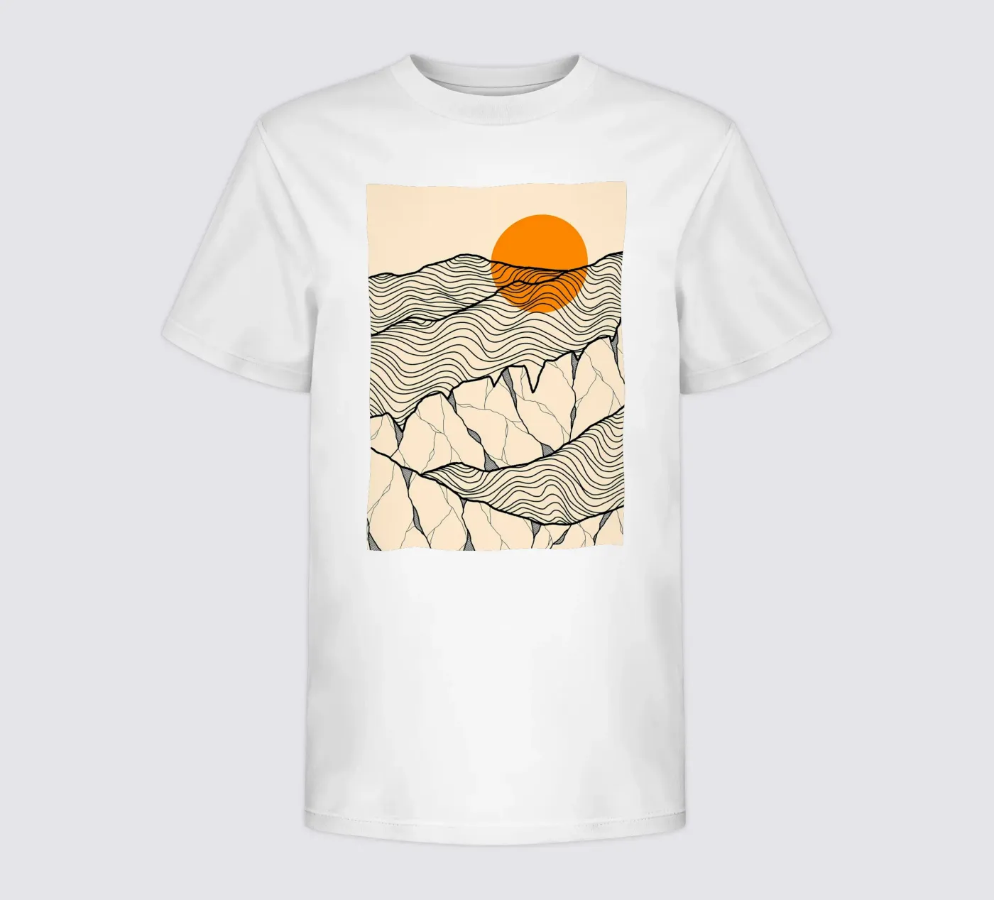 Forma della foresta t-shirt bambini da James M Coyle