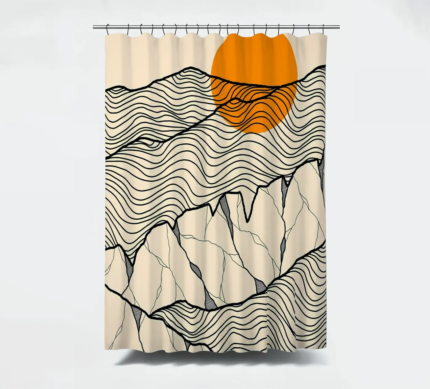 Waldform Duschvorhang von James M Coyle