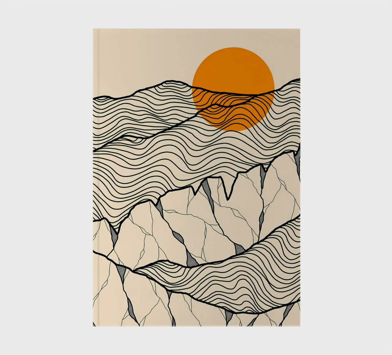 Forest Shape notebook by James M Coyle