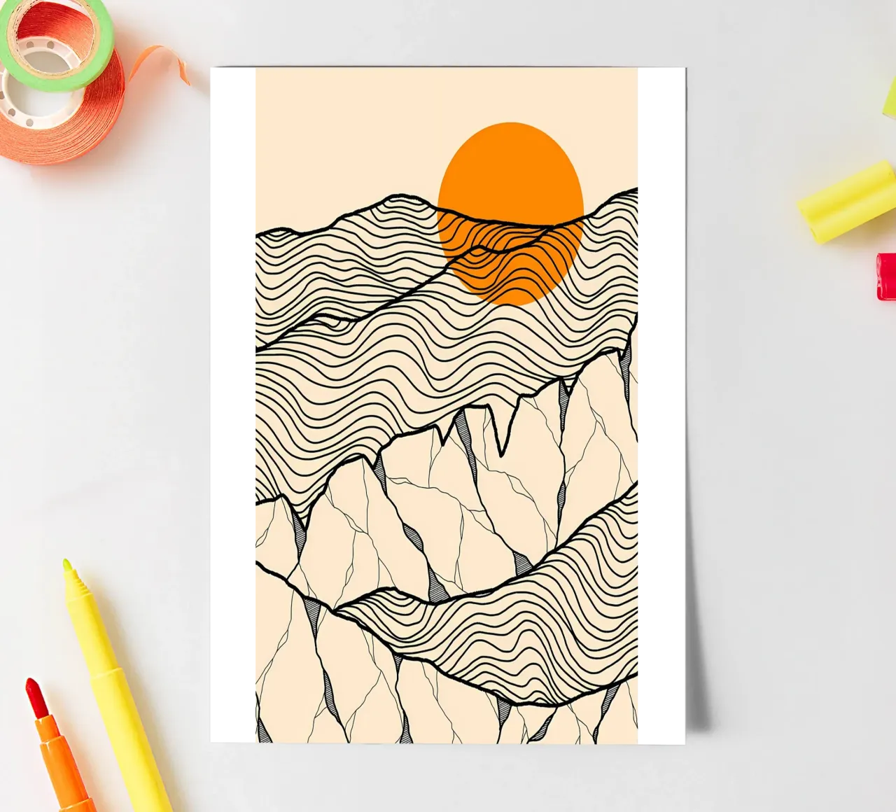 Forest Shape sticker sheet by James M Coyle