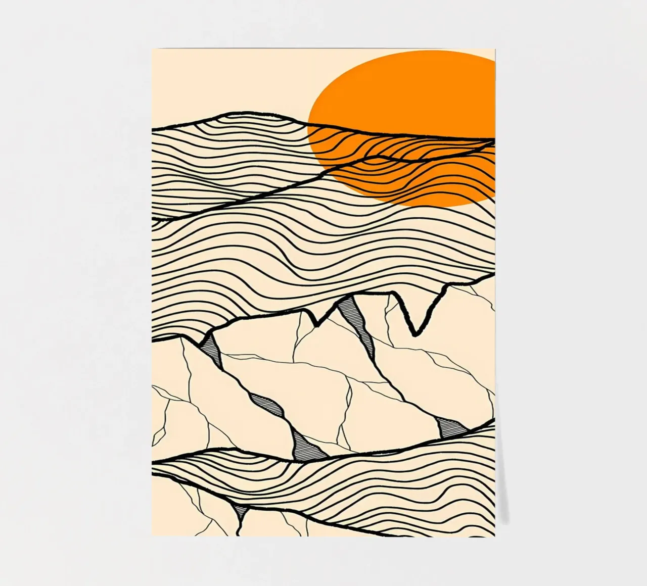 Forest Shape sticker sheet by James M Coyle