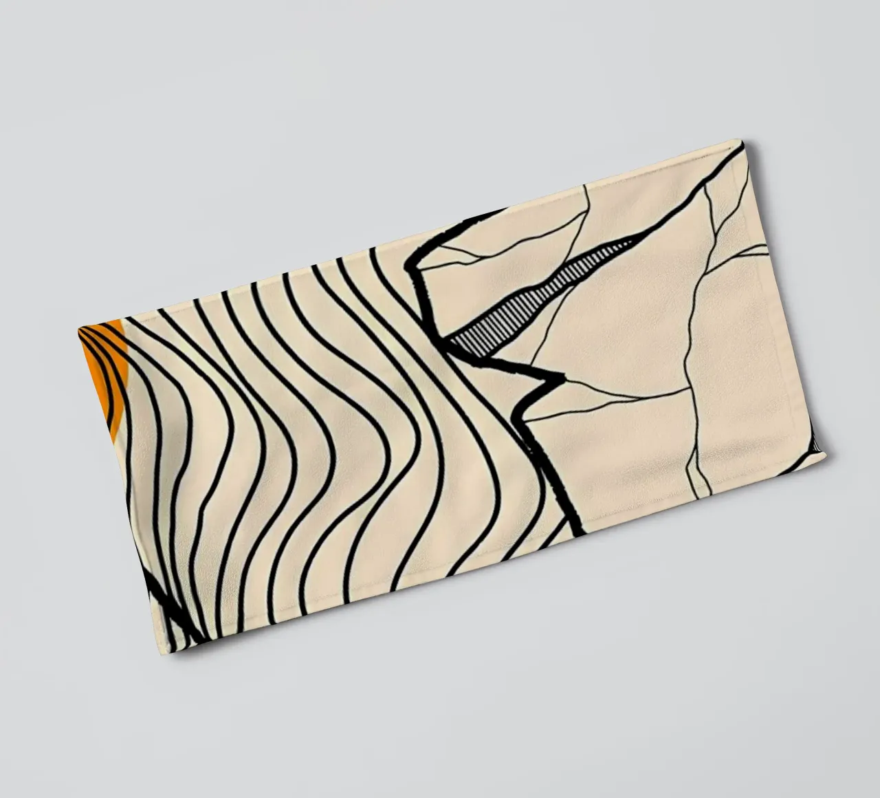 Forest Shape towel by James M Coyle
