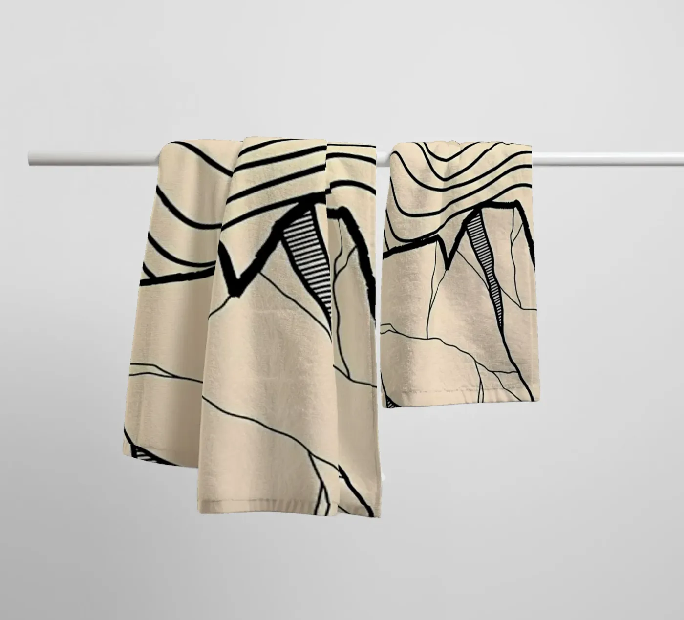 Waldform Handtuch von James M Coyle