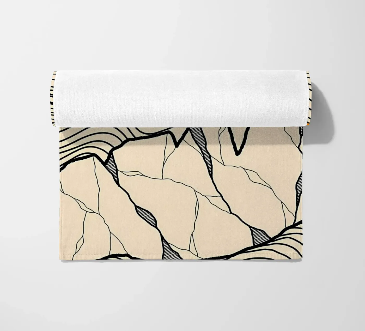 Bosvorm strandhanddoek van James M Coyle