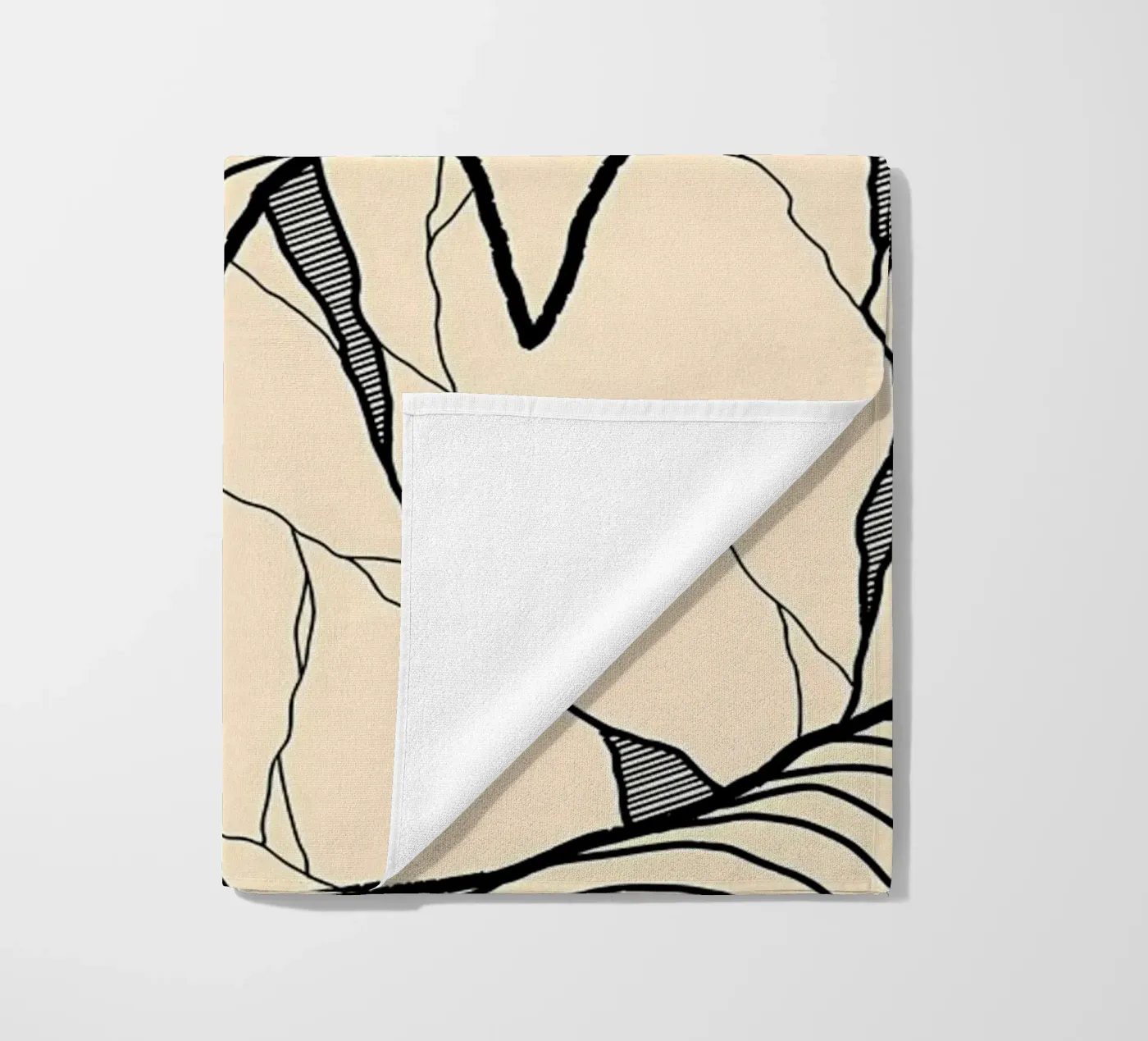 Bosvorm strandhanddoek van James M Coyle