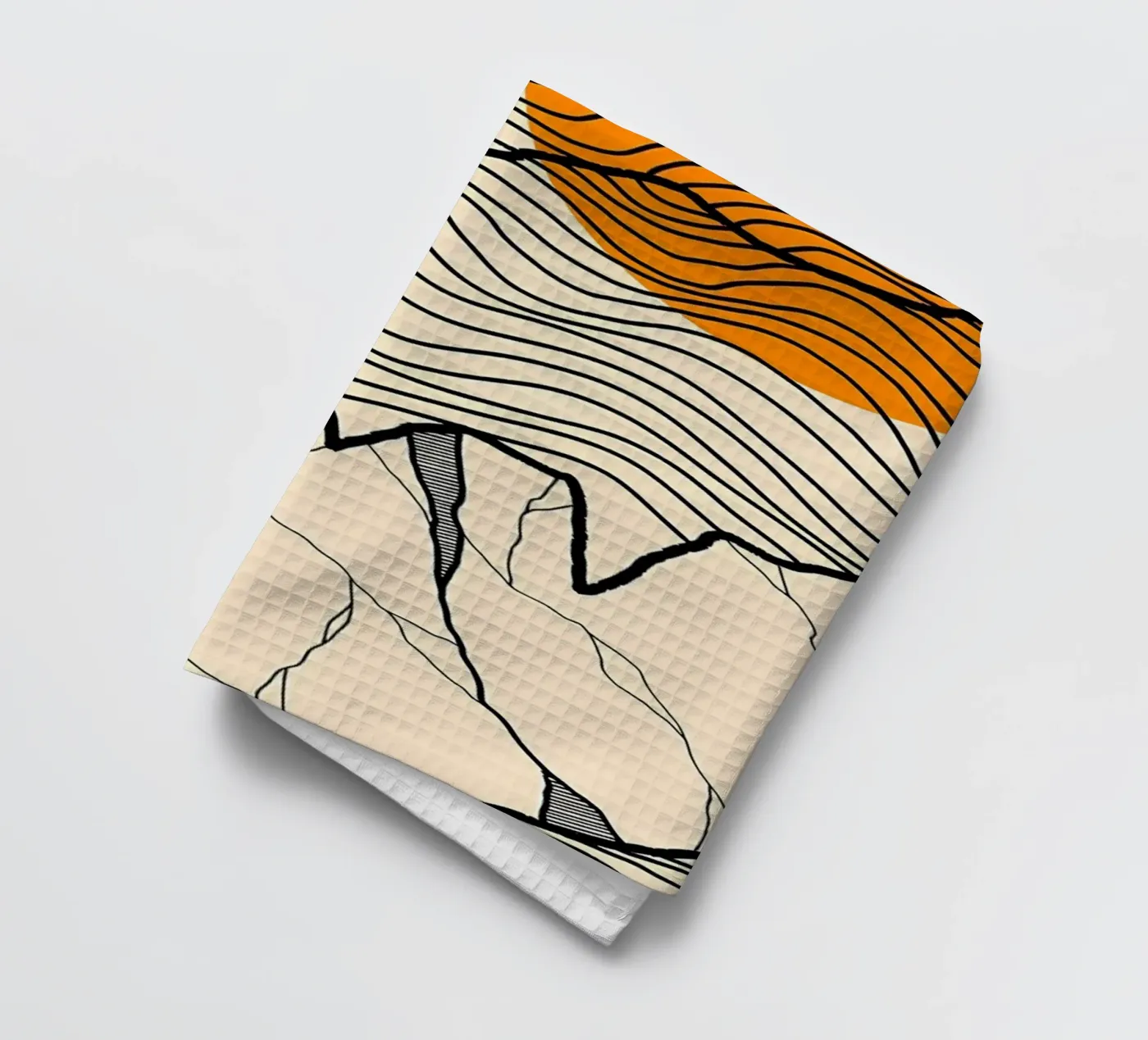 Waldform Geschirrtuch von James M Coyle