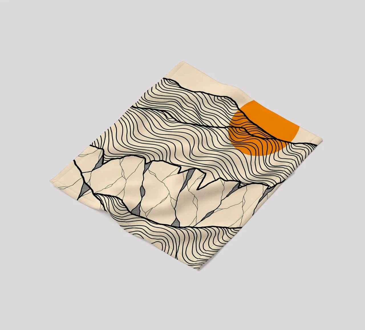 Waldform Fleecedecke von James M Coyle