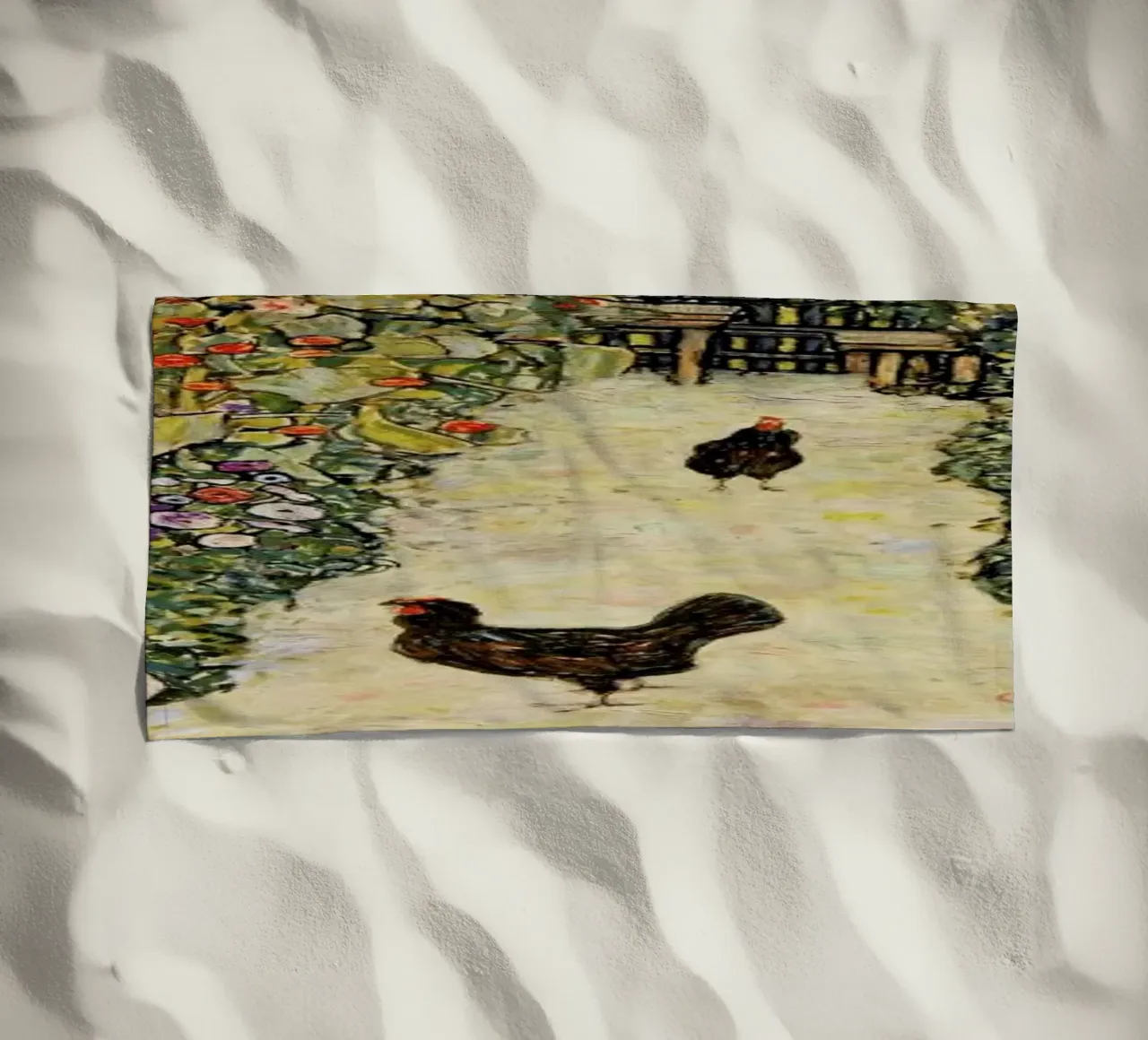 Klimt - Garden Path with Hens telo mare da ARTOTHEK