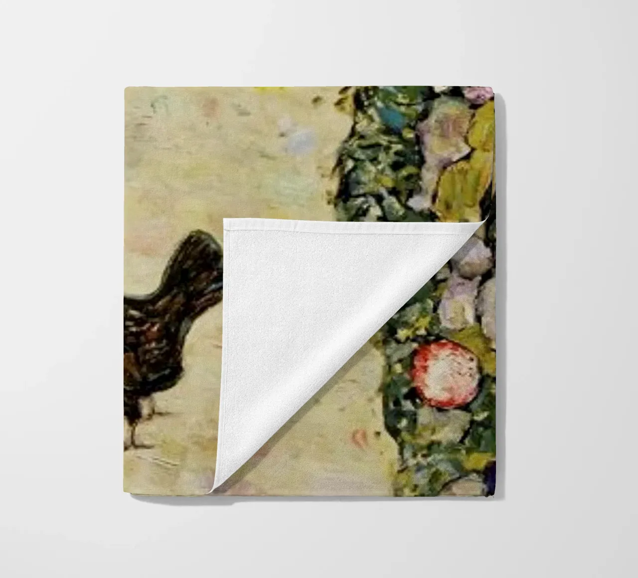Klimt - Garden Path with Hens telo mare da ARTOTHEK