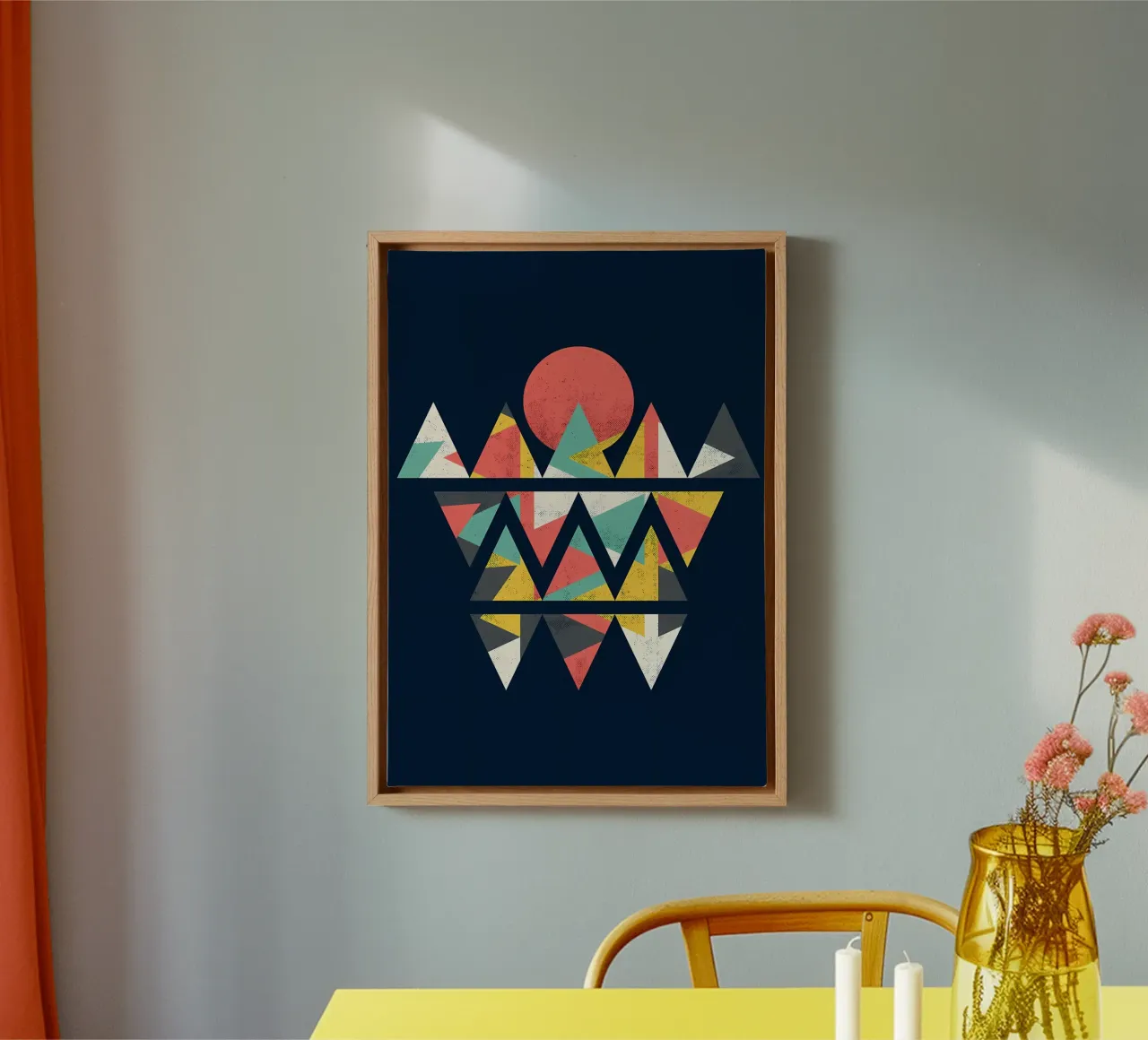 Out In The Wild canvas with Floater frame by James M Coyle